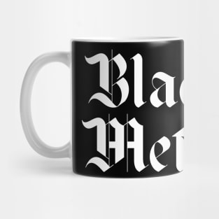 black metal Mug